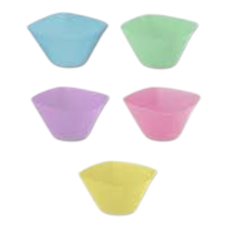 Bowl PP Koval ROSA PASTEL 1000 cc (14 x 14 cm) x 10 unidades