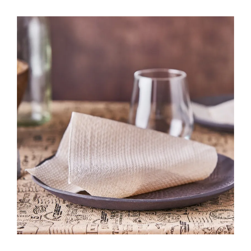 Servilletas ECO Kraft Beige 33 x 33 NP (caja x 950 unidades)