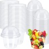 Tapa Domo Cristal CON PERFORACION Vaso DARNEL 9 oz (x 50 unidades)