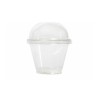 Tapa Domo Cristal CON PERFORACION Vaso DARNEL 9 oz (x 50 unidades)