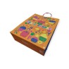 Bolsa "FELIZ CUMPLE" 30 x 12 x 41 cm c- manijas