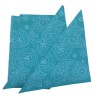 Servilletas Bouquet D-P 33 x 33 Flor Vintage TURQUESA (pack x 25 unidades)