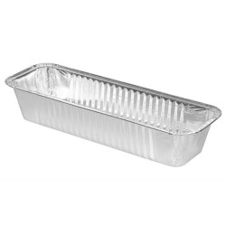 Budinera Aluminio D 11 (25 x 12 h: 5,5 cm / 1000 grs) x 50 unidades
