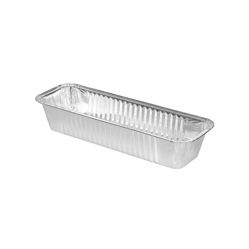 Budinera Aluminio D 11 (25 x 12 h: 5,5 cm / 1000 grs) x 50 unidades