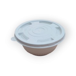 Bowl BIO Fécula de Maíz 450 cc con tapa (pack x 40 unidades)