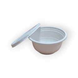 Bowl BIO Fécula de Maíz 450 cc con tapa (pack x 40 unidades)