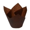 Tulipa Muffin Marrón 42/72 mm (Diámetro 5 cm) pack x 180 unidades