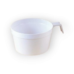 Taza plástica BLANCA p/ café 110 cc (x 50 unidades)