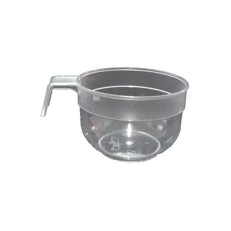 Taza plástica CRISTAL p/café doble 90 cc (x 50 unidades)