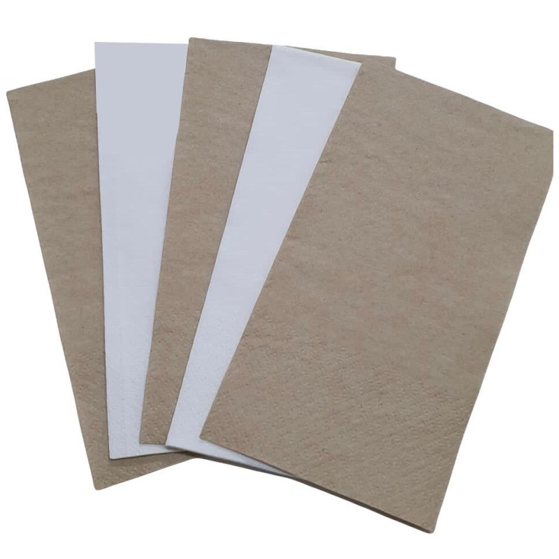 Servilletas Tissue Beige ECO 33 1/8 (caja x 750 unidades)