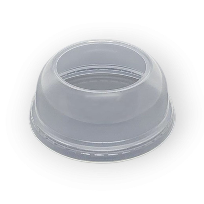 Tapa Domo Cuchara Vaso 325-370 cc (x 100 unid)