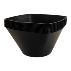 Bowl / Ensaladera PP Koval 14 x 14 cm Negro (x 10 unidades)