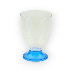 Copa de Vino DANUBIO Pie Azul 220 cc (x 50 unidades)