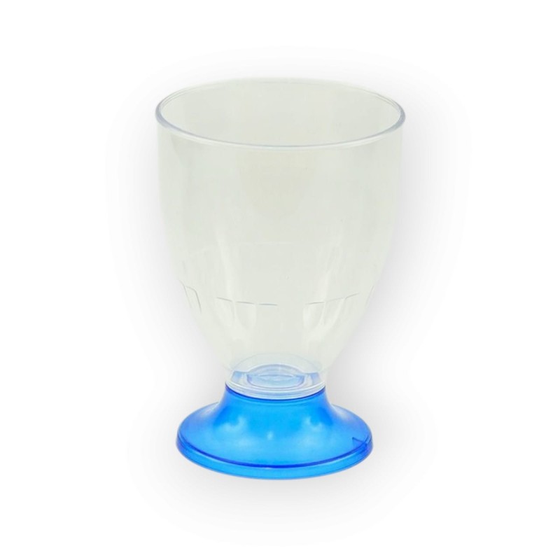 Copa de Vino DANUBIO Pie Azul 220 cc (x 50 unidades)