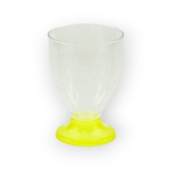Copa de Vino DANUBIO Pie Amarillo 220 cc (x 50 unidades)