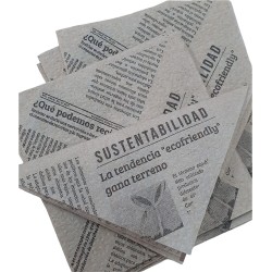 Servilletas Papel Eco Kraft *Genéricas* 23 x 23 cm (pack x 20 unidades)
