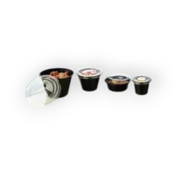 Tapa Cristal Pote Darnel Negro 45-60-75 cc (x 100 unidades)