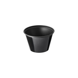 Pote Plástico Negro 60 cc Darnel (x 100 unidades)