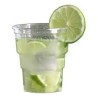 Vaso Glass Plástico Cristal 240 cc Plastivas (x 100 unidades)