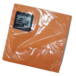 Servilletas Bouquet D/P 33 x 33 Durazno/Naranja (x 25 un)