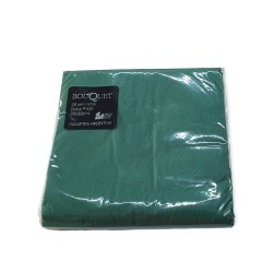 Servilletas Bouquet D/P 33 x 33 Verde (x 25 unid)