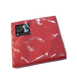 Servilletas Bouquet D/P 33 x 33 Rojo  (x 25 unid)