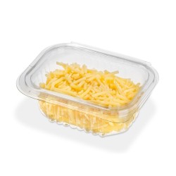 Estuche 161 PET Cristal con tapa bisagra (11 x 9 h: 4 cm) x 50 unidades