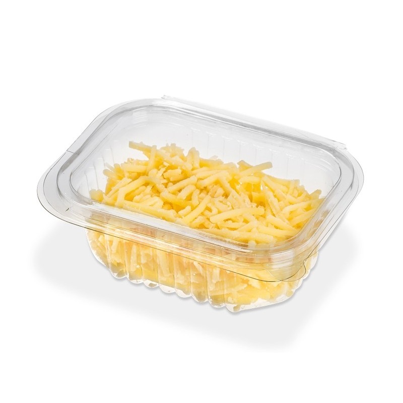 Estuche 161 PET Cristal con tapa bisagra (11 x 9 h: 4 cm) x 50 unidades