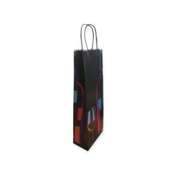 Bolsa para Botella *COLORVINO* 14 x 8 x 40 cm con manija