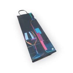 Bolsa para Botella *COLORVINO* 14 x 8 x 40 cm con manija