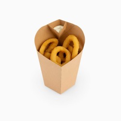 Porta Papas c/dipper aderezos (5.5 x 7.5 h: 9.5 cm) x 50 unidades