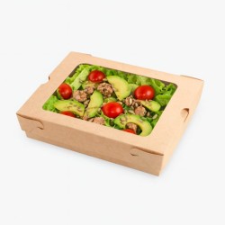 Estuche 107 Cartulina BIO 18 c/ visor (260 x 196 h: 50 mm) x 10 unidades