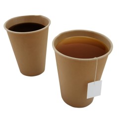 Vaso de Polipapel KRAFT Marrón 8 oz (x 100 unidades)