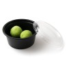 Pote Plástico NEGRO 80 cc (x 100 unidades)