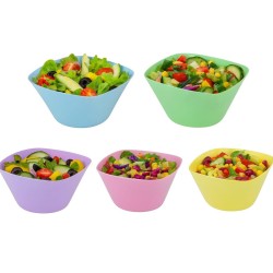 Bowl PP Koval VERDE PASTEL 1000 cc (14 x 14 cm) x 10 unidades