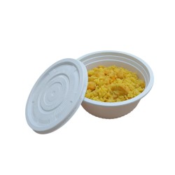 Bowl BIO Fécula de Maíz 450 cc con tapa (pack x 40 unidades)