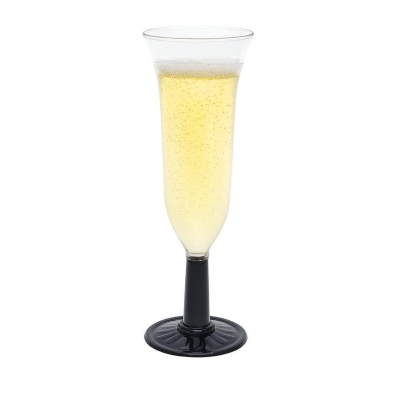 Copa Champagne c/ Pie Negro (180 cc) x 50 unidades