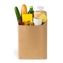 Bolsa Fondo Cuadrado Kraft 28 + 12 x 40 cm (x 250 unidades)