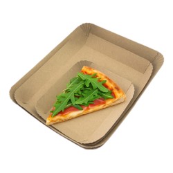 Bandeja Panadería Cartulina Kraft Nro 7 (24 x 32 cm) x 100 unidades