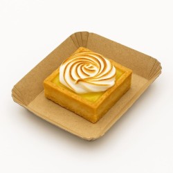 Bandeja Panadería Cartulina Kraft Nro 5 (21 x 26 cm) x 100 unidades