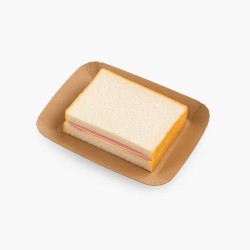 Bandeja Panadería Cartulina Kraft Nro 5 (21 x 26 cm) x 100 unidades