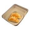 Bandeja Panadería Cartulina Kraft Nro 3 (18 x 20 cm) x 100 unidades