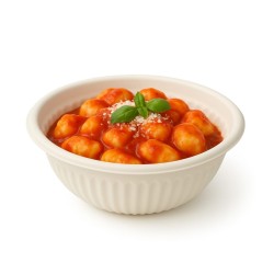 Bowl BIO Fécula Maíz 250 ml (d11cm / h:4,6cm) pack x 12 unidades