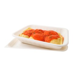 Bandeja 102 BIO Fécula de Maíz (12 x 17,5 x 4 cm) x 75 unidades