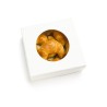 Caja Cartulina Blanca con Visor 24 x 24 x 8 cm (x 10 unidades)