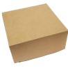 Caja Kraft con Tapa Adherida 26 x 26 h: 12 cm (x 10 unidades)