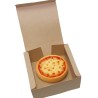 Estuche Cartulina Kraft Tarta Individual (14 x 14 h: 6 cm) x 10 unidades