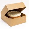Caja Kraft con Tapa Adherida 26 x 26 h: 12 cm (x 10 unidades)