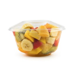 Copa / Pote Venecia con tapa/base 8 oz (240 cc) .- x 100 unidades