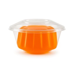 Copa / Pote Venecia con tapa/base 8 oz (240 cc) .- x 100 unidades